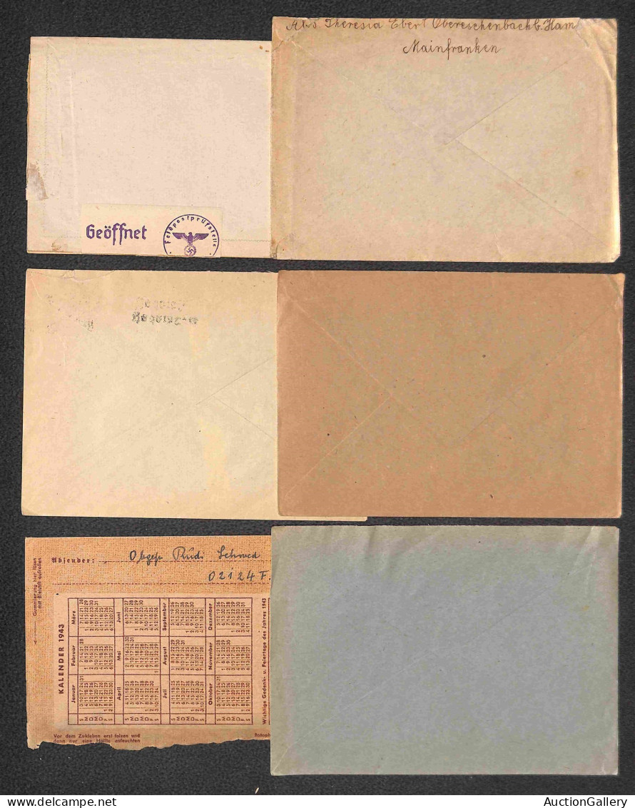 Europa - Germania - Feldpost - 1940/1944 - Trentotto buste in franchigia del periodo