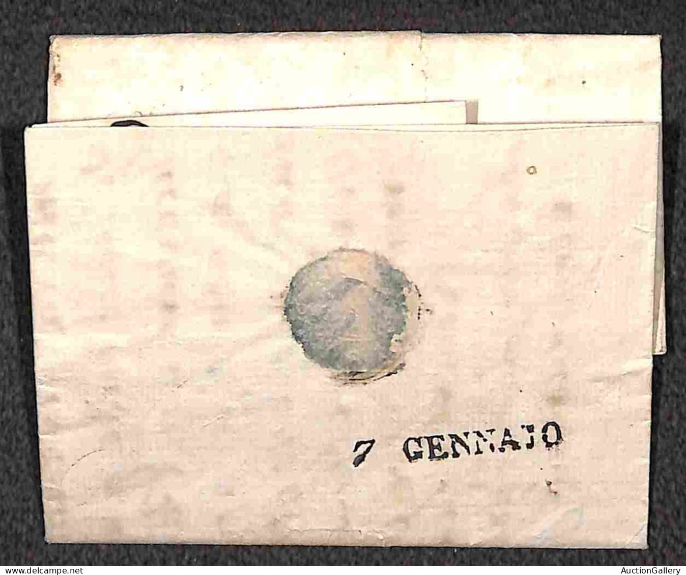 Prefilateliche - Prato - Lettera Per Pisa Del 3.1.1812 - Completa Di Testo Interno - Other & Unclassified