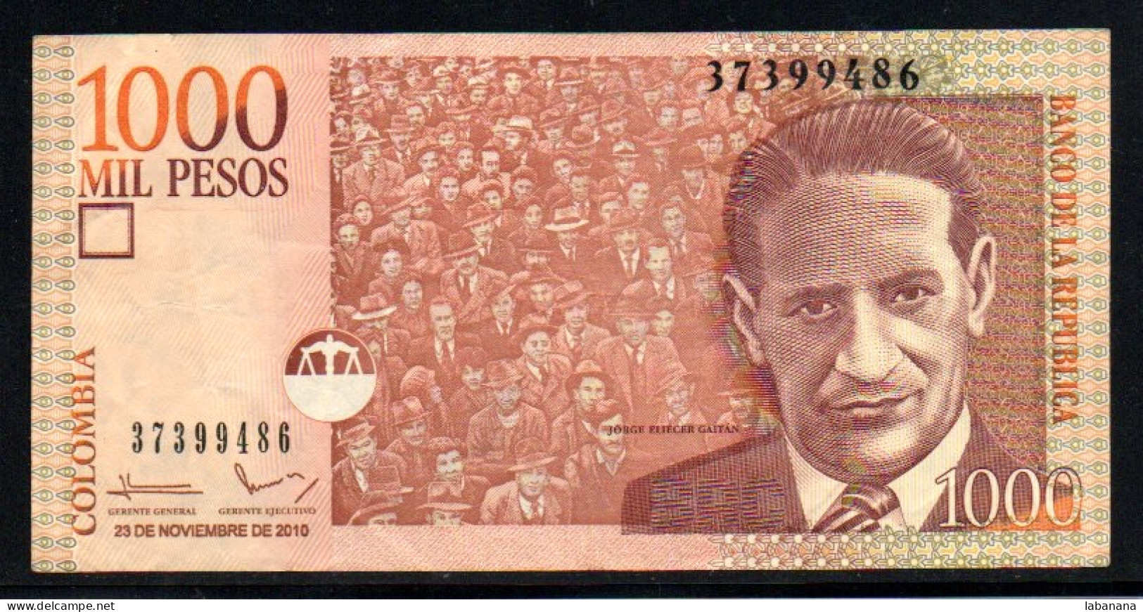 659-Colombie 1000 Pesos 2010 - 373 - Colombie