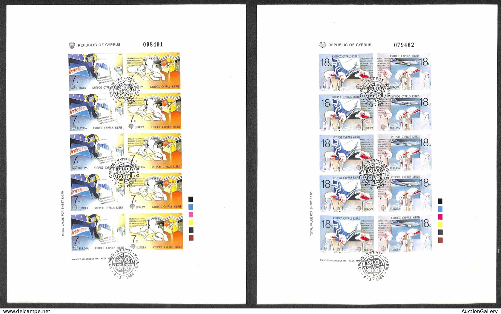 Lotti&Collezioni - EUROPA CEPT - 1956/1985 - Giro completo delle emissioni in buste FDC dei vari paesi europei montato i