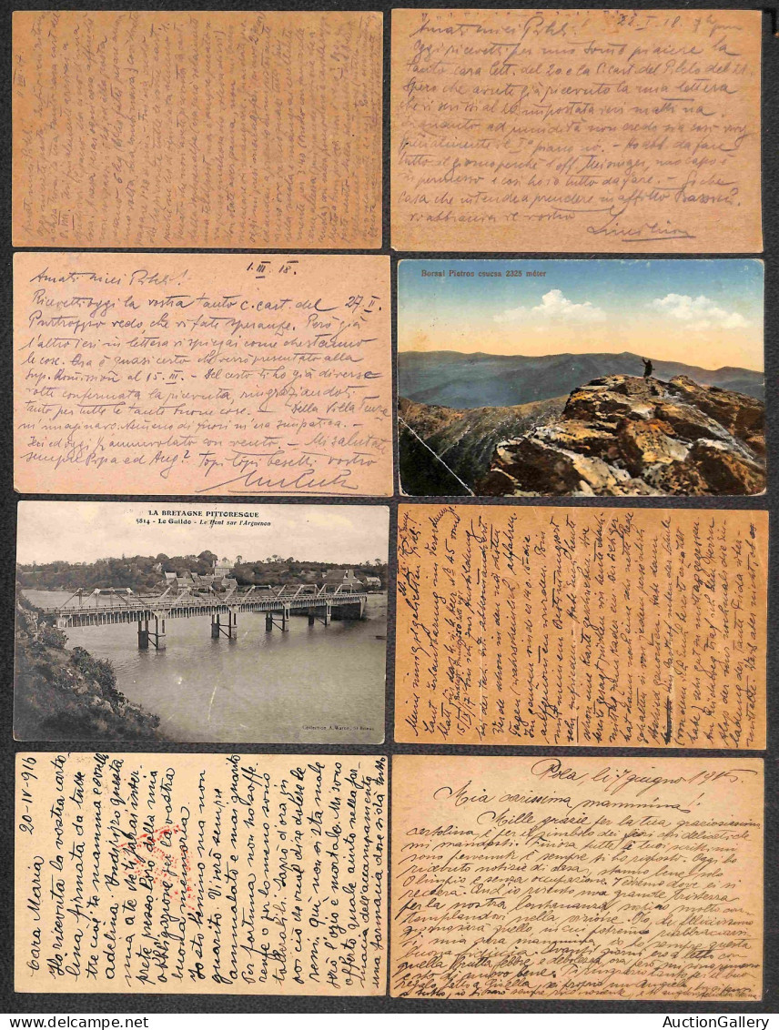 Lotti&Collezioni - AUSTRIA - 1915/1918 - Insieme Di 24 Cartoline E 2 Buste Di Posta Militare E Prigionieri Di Guerra Del - Other & Unclassified