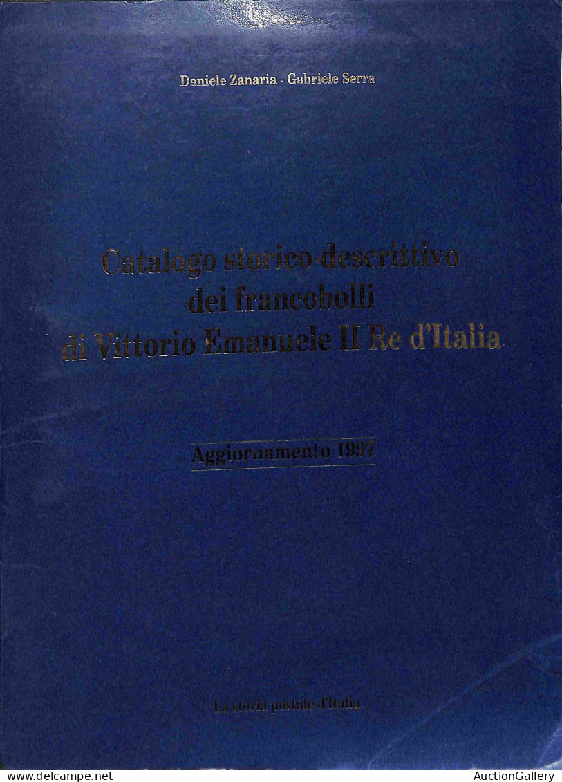Biblioteca Filatelica - Italia - Catalogo storico descrittivo dei francobolli di Vittorio Emanuele II Re d'Italia - D. Z