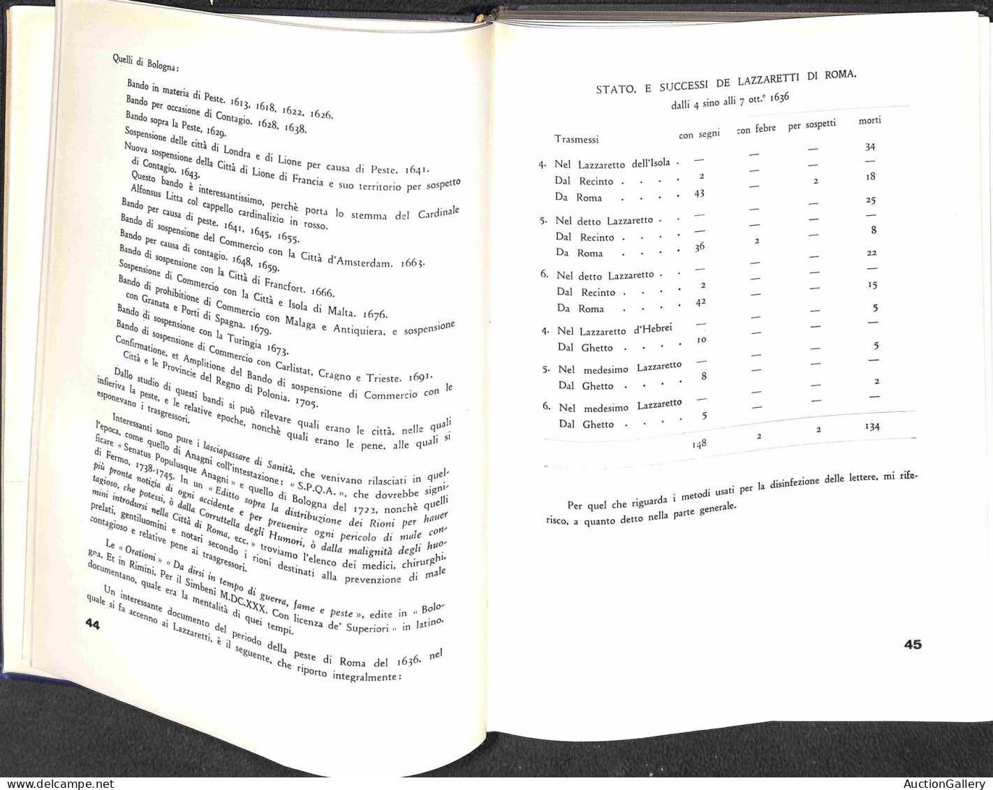 Biblioteca Filatelica - Italia - Documenti Sanitari - Bolli E Suggelli Di Disinfezione Nel Passato - C. Ravasini - Ed. 1 - Sonstige & Ohne Zuordnung