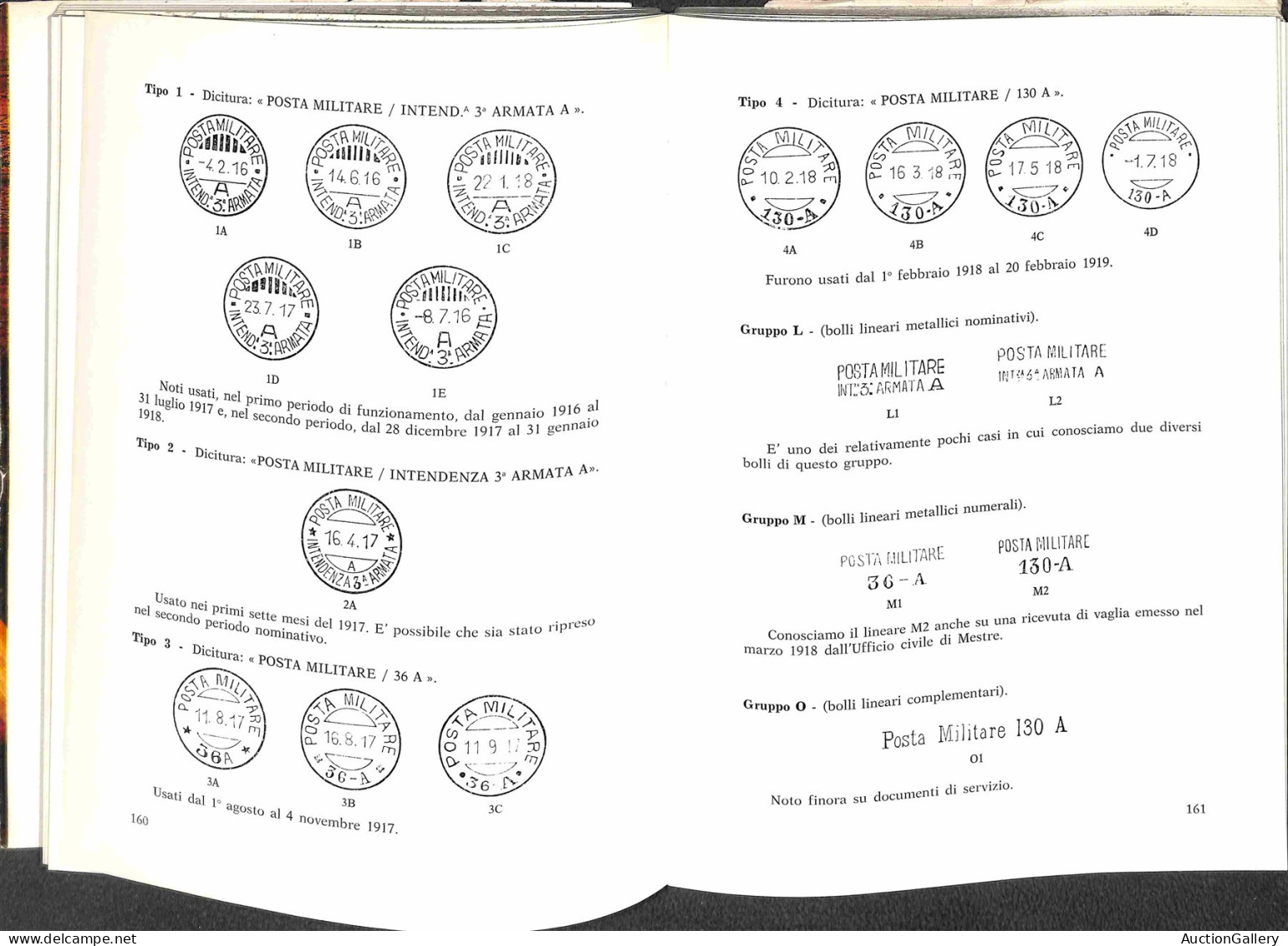 Biblioteca Filatelica - Italia - I Servizi Postali Dell'Esercito Italiano 1915/1923 - B. Cadioli/A. Cecchi - 2 Volumi -  - Otros & Sin Clasificación