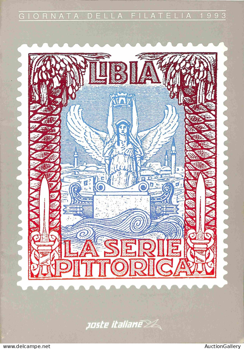 Biblioteca Filatelica - Italia - Libia - La Serie Pittorica - Poste Italiane - Ed. 1993 - Sonstige & Ohne Zuordnung