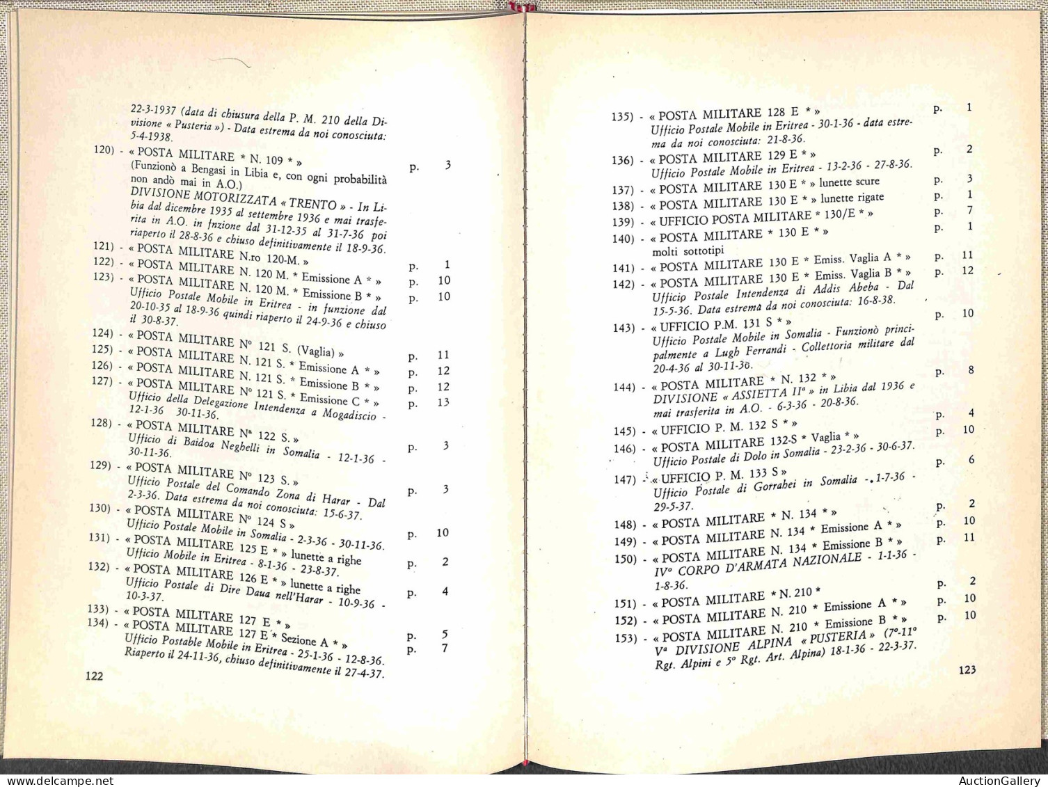 Biblioteca Filatelica - Italia - Le Poste Militari Italiane In Africa - AICPM - Ed. 1978 - Andere & Zonder Classificatie