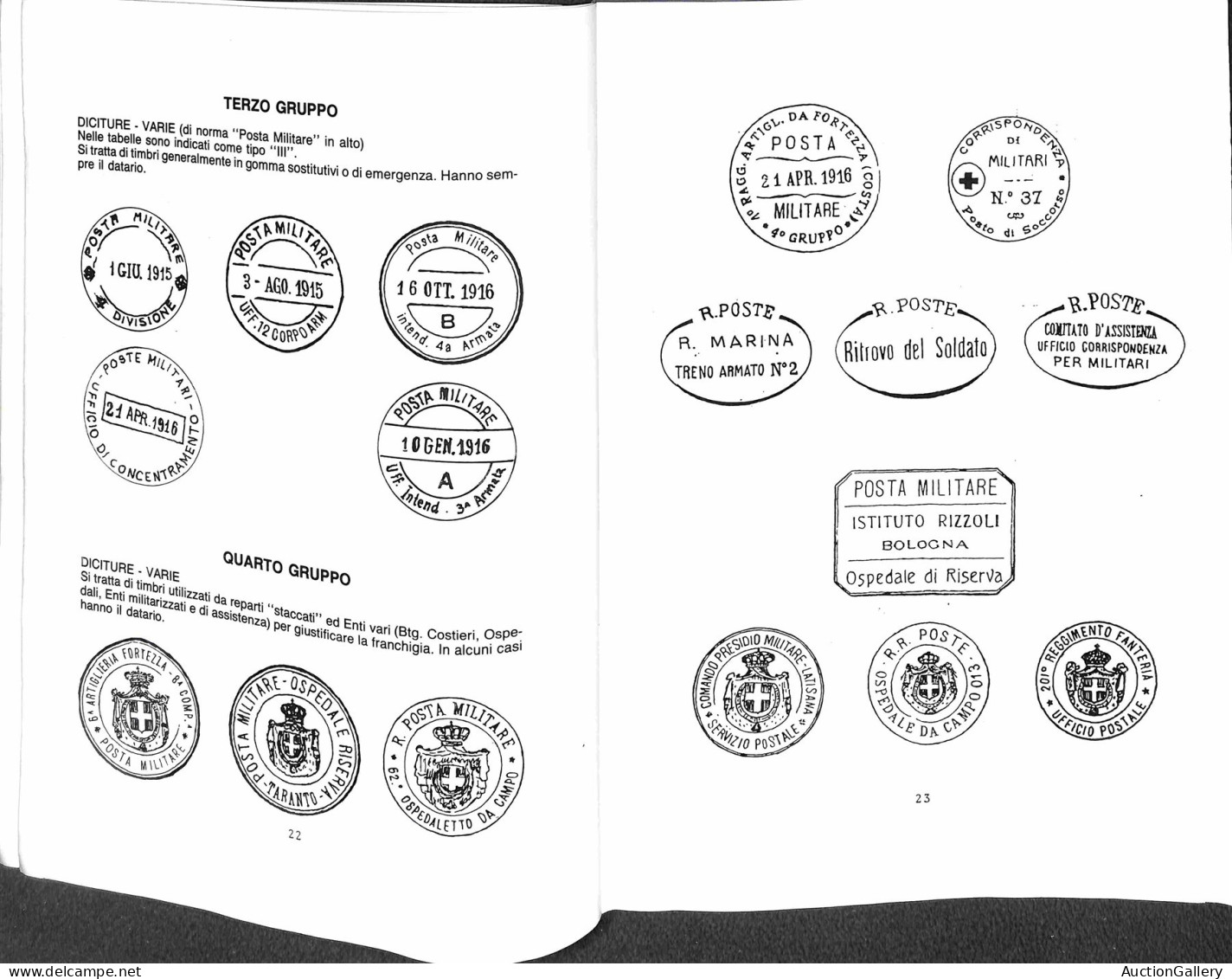 Biblioteca Filatelica - Italia - Poste Militari Italiane Della Prima Guerra Mondiale (Fronte Italiano E Albanese) - L. B - Altri & Non Classificati