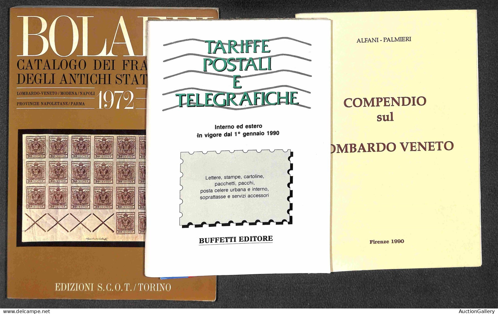 Biblioteca Filatelica - Italia - Raccolta Di Testi (fotocopiati) E Cataloghi Con Diverse Interessanti Presenze Relative  - Other & Unclassified