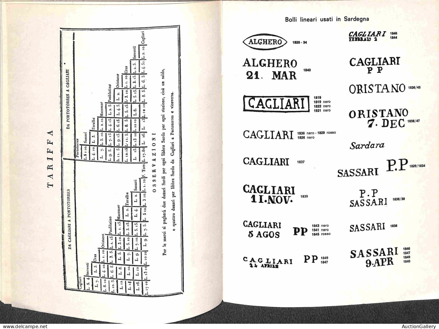 Biblioteca Filatelica - Italia - Storia Delle Comunicazioni E Dei Servizi Postali Della Sardegna - Isola Dalle Origini A - Other & Unclassified