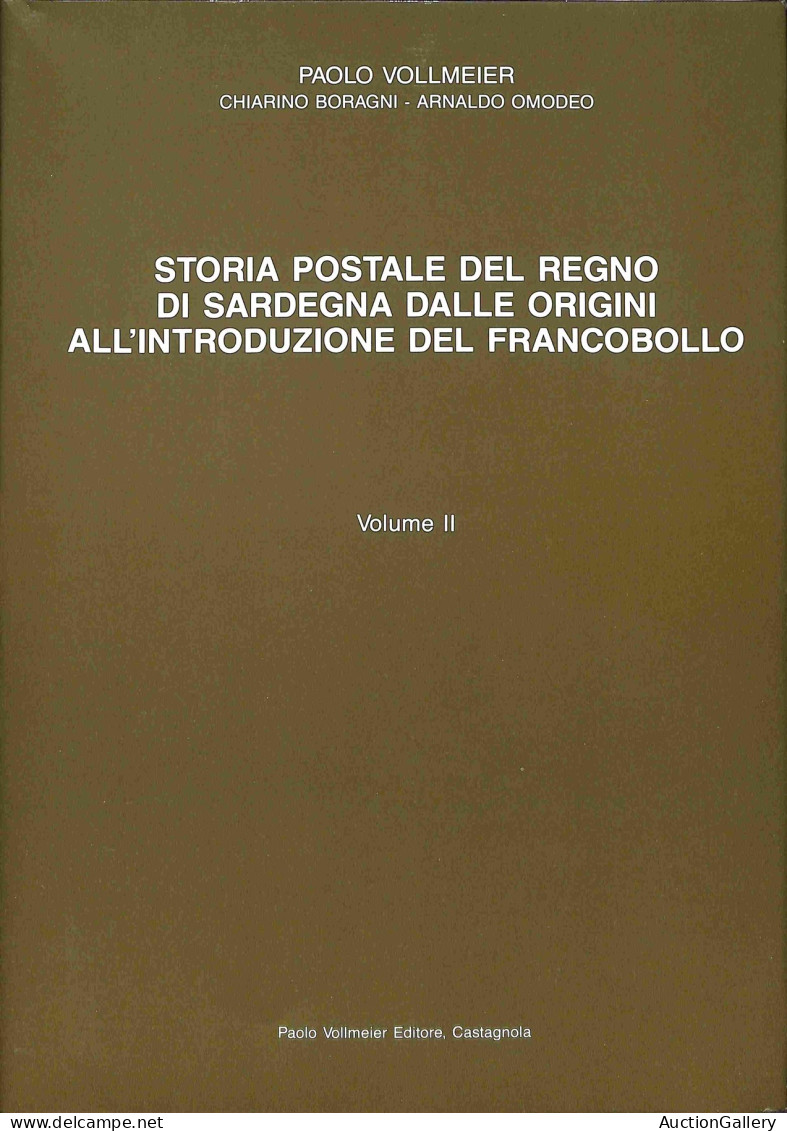 Biblioteca Filatelica - Italia - 1985 - Storia Postale Del Regno Di Sardegna - Raccolta In R Volumi - Buono Stato - Repu - Andere & Zonder Classificatie