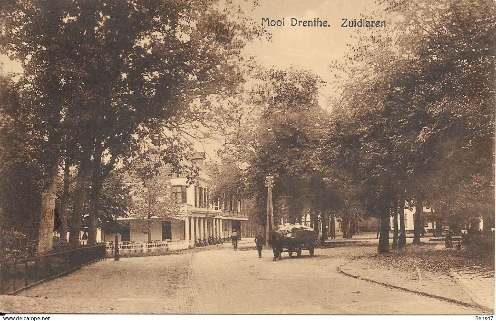 Zuid Laren Mooi Drente Gelopen 8-8-1928 - Zuidlaren