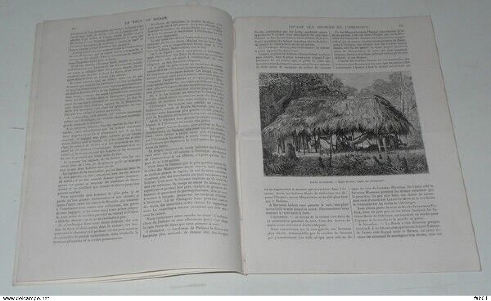 Voyage Aux Sources De L'Orénoque,année 1888,liv 1458.(indiens Maquitares). - 1800 - 1849