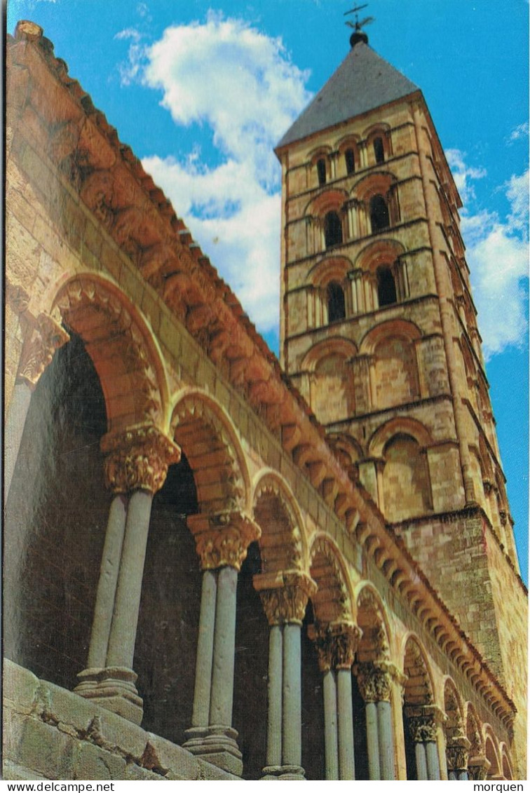 52825. Postal MEDINA Del CAMPO (Valladolid) 2003. Vista Iglesia San Esteban De SEGOVIA - Cartas & Documentos