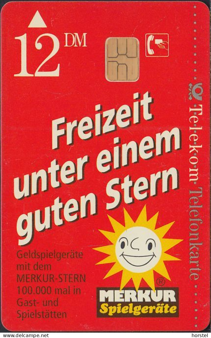 GERMANY S37/94 Merkur - Spielautomat Vulkan - Sonne - S-Series: Schalterserie Mit Fremdfirmenreklame