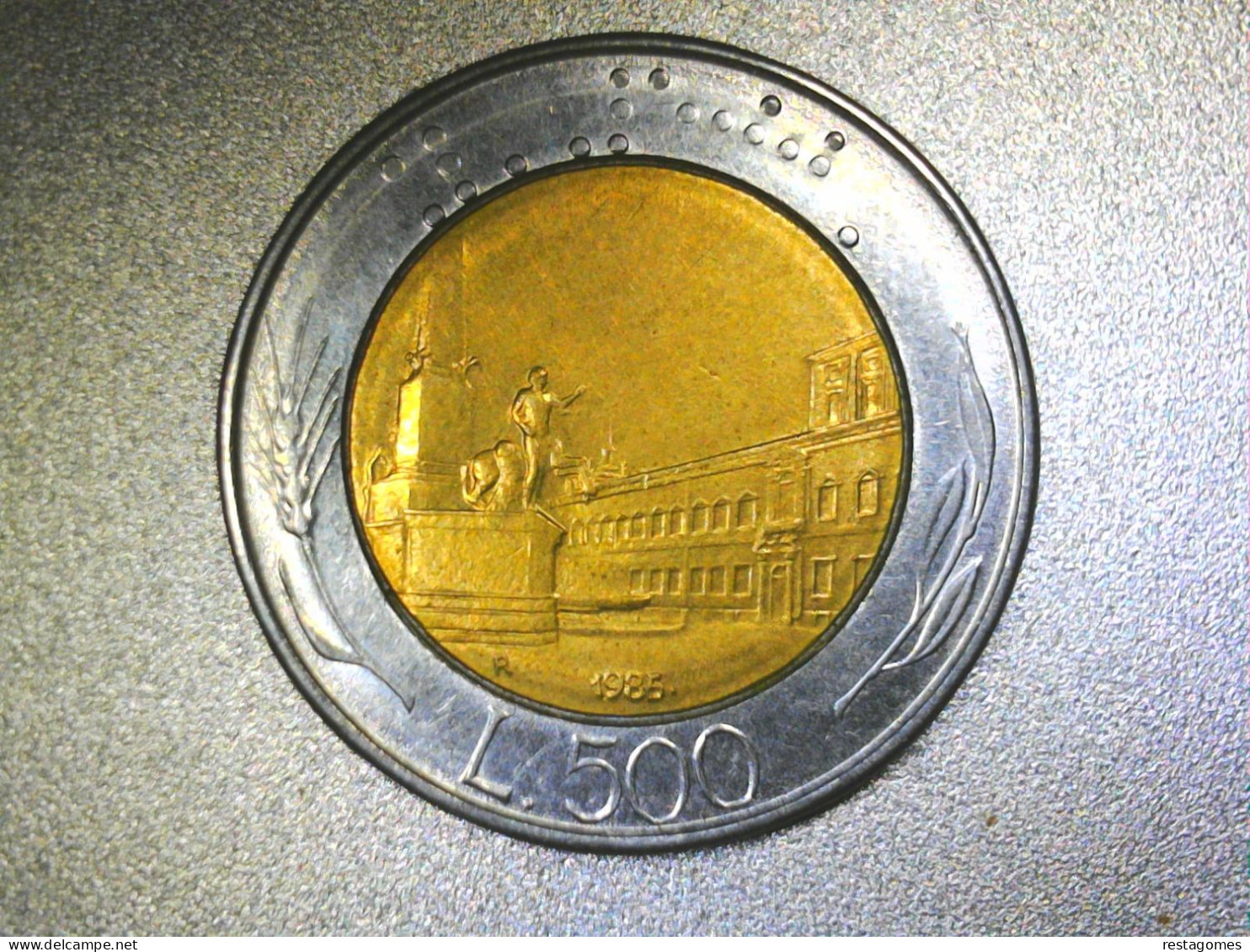 Itália 500 Liras 1985 - 500 Liras