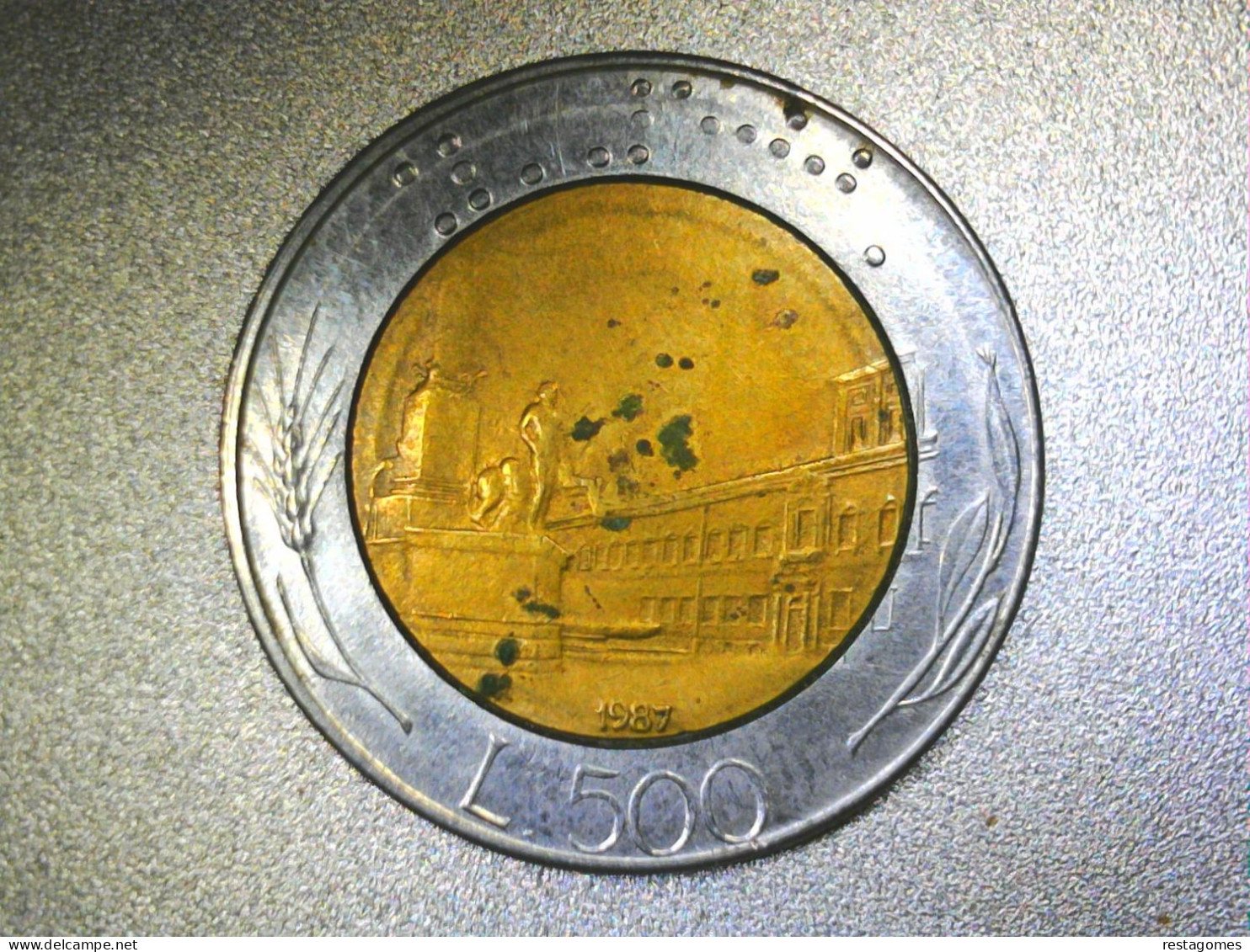 Itália 500 Liras 1987 - 500 Liras