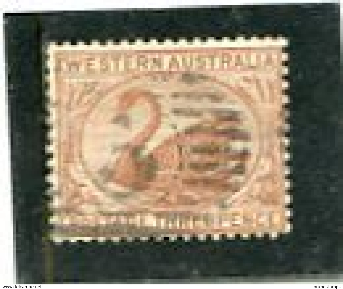 AUSTRALIA/WESTERN AUSTRALIA - 1871  3d  PALE BROWN   FINE  USED   SG 63 - Usados