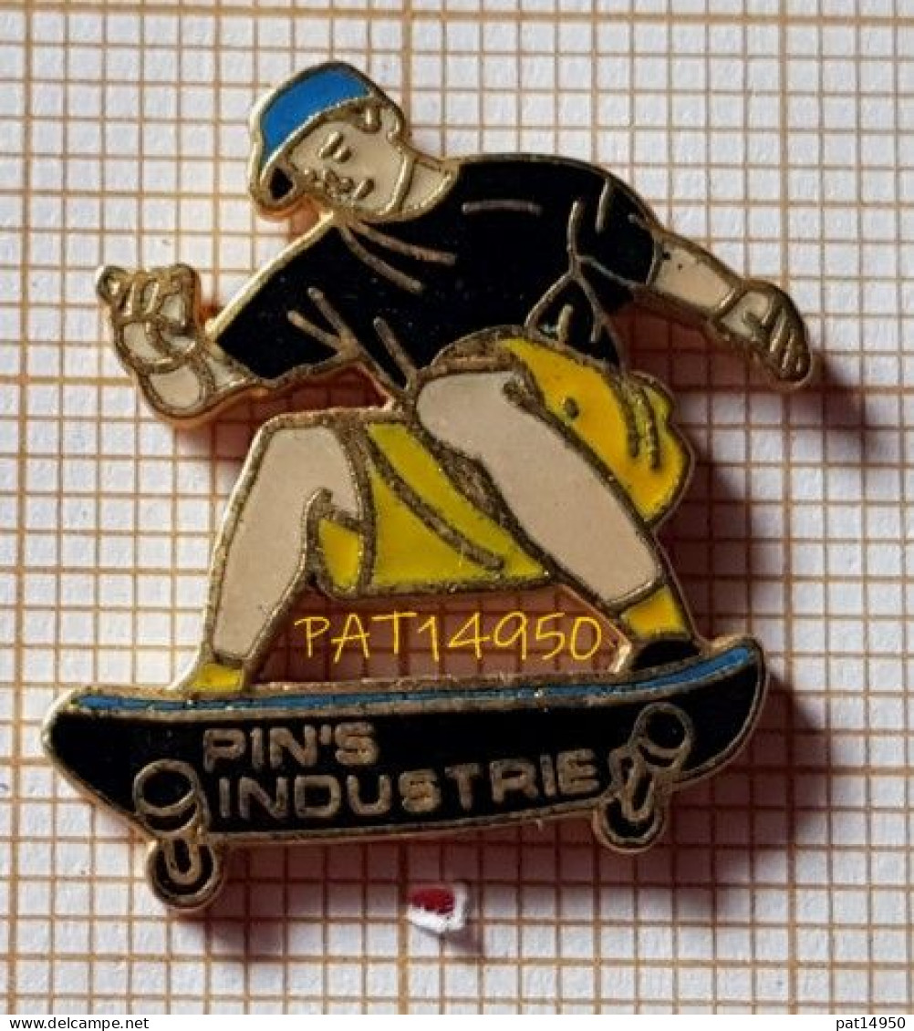 PAT14950 SKATEBOARD PIN'S INDUSTRIE SKATE En Version EGF - Skateboard