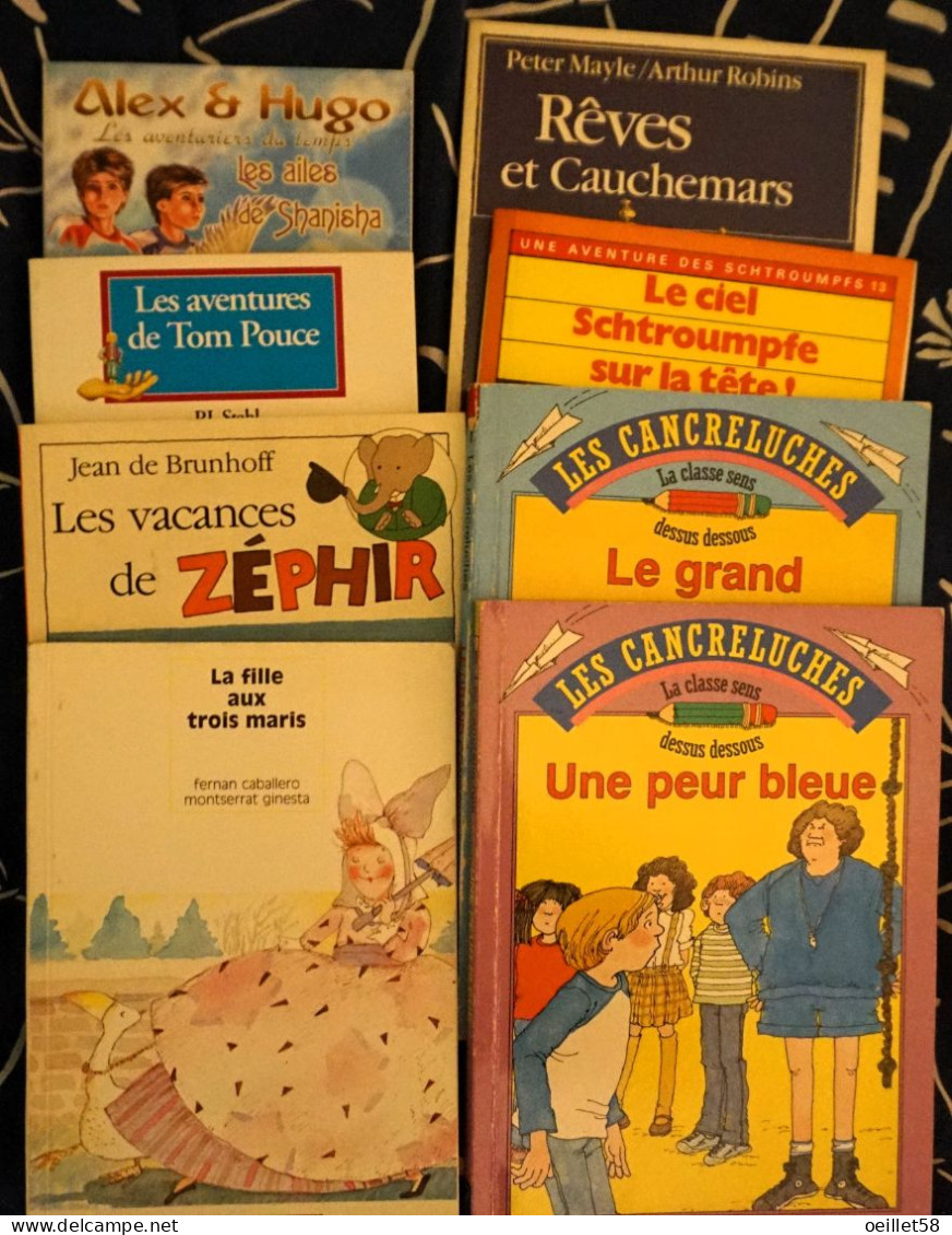 Lot De 8 Livrets Différents Pour Enfants - Wholesale, Bulk Lots