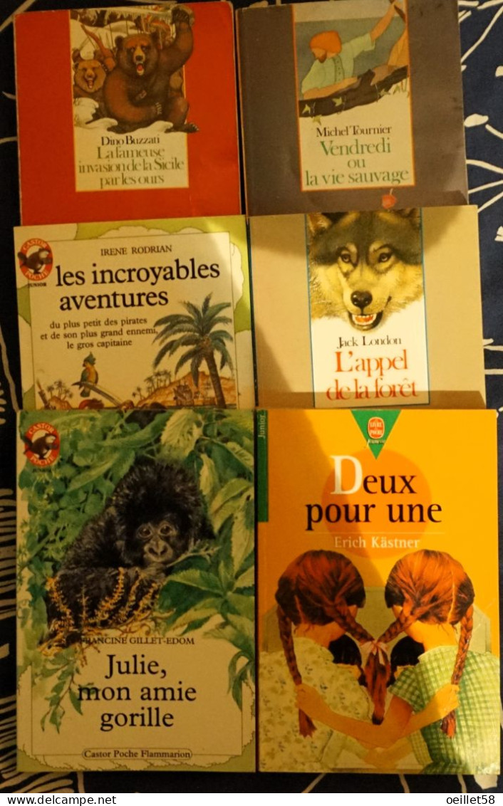 Lot De 6 Livres Pour Adolescents - Lots De Plusieurs Livres