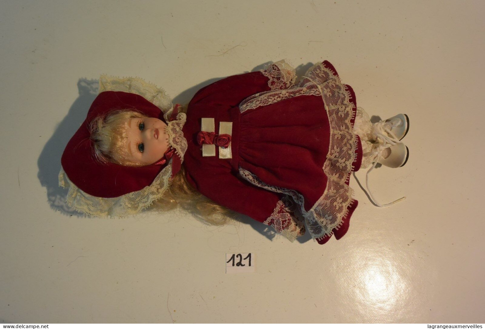 C121 Ancienne Poupée Old Doll 5 - Puppen