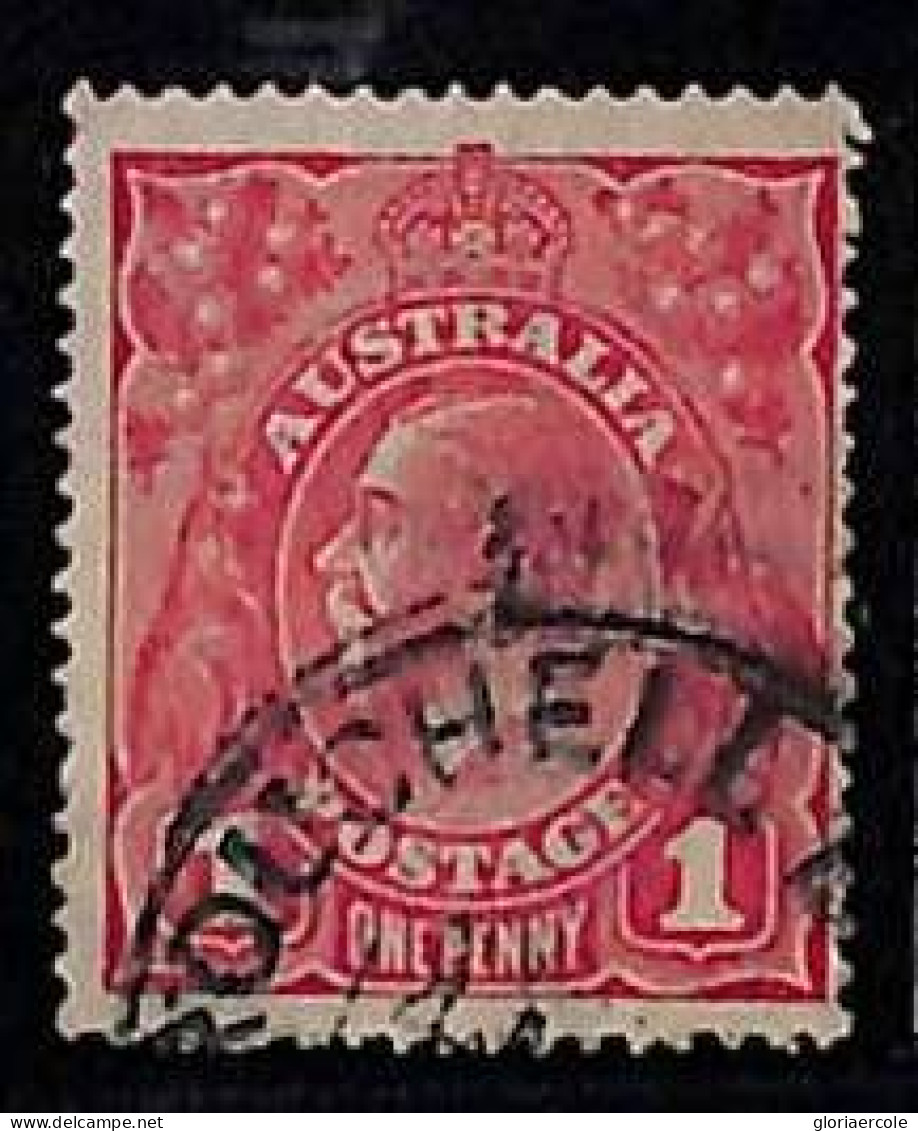 ZA0028b3 - AUSTRALIA  - STAMP - SG # 17c  -  USED - Oblitérés