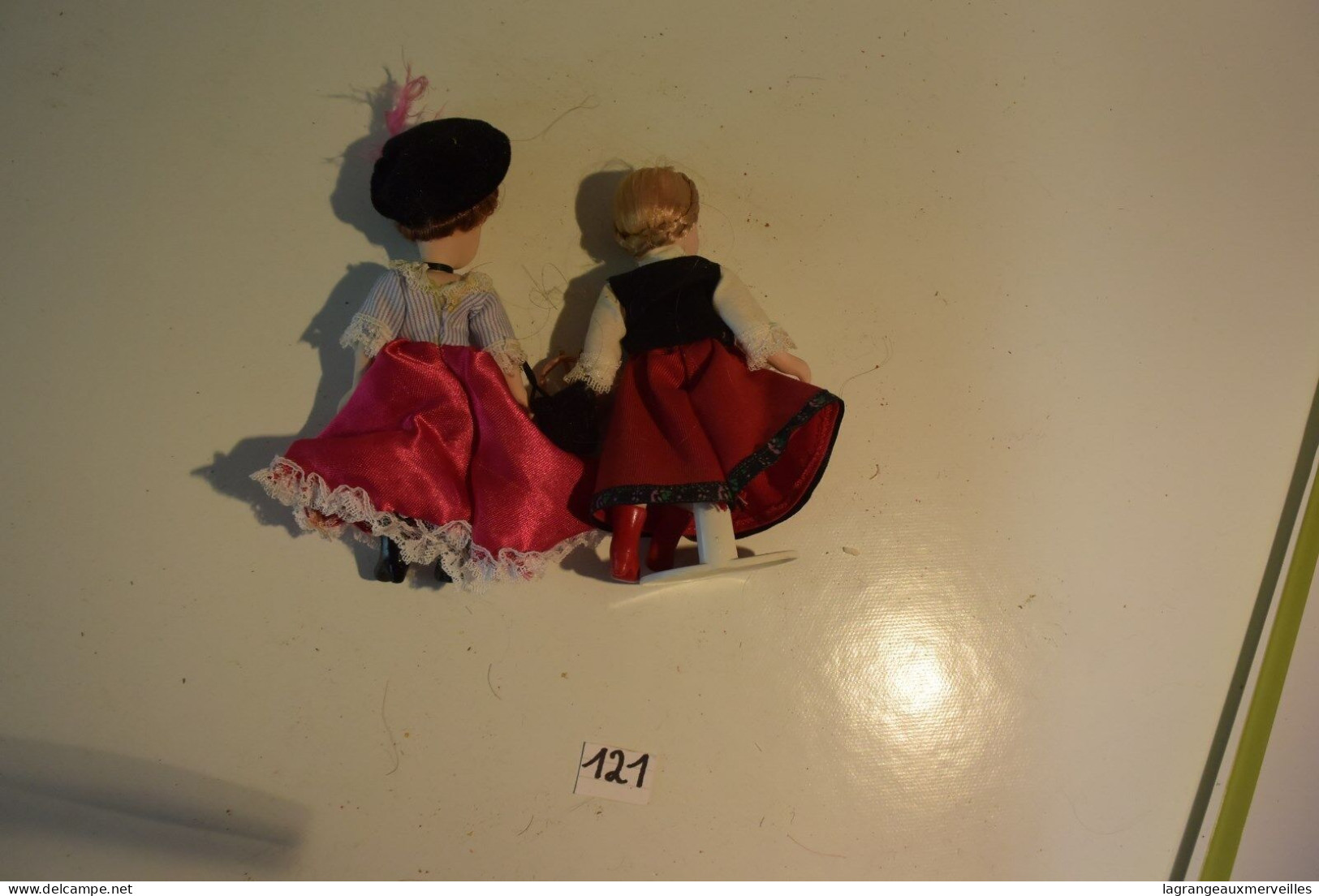 C121 2 AncienneS PoupéeS Old Doll 8 - Collection - Dolls