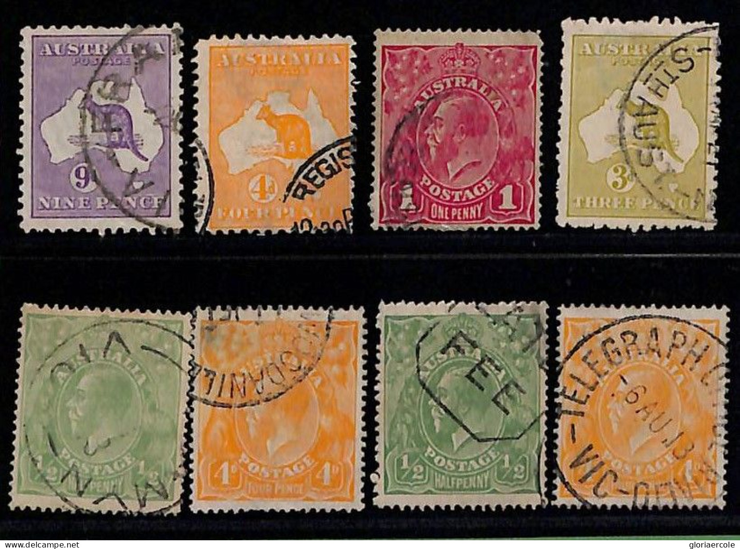 ZA0028d - AUSTRALIA  - STAMP - Small Lot Of USED Stamps - Gebruikt