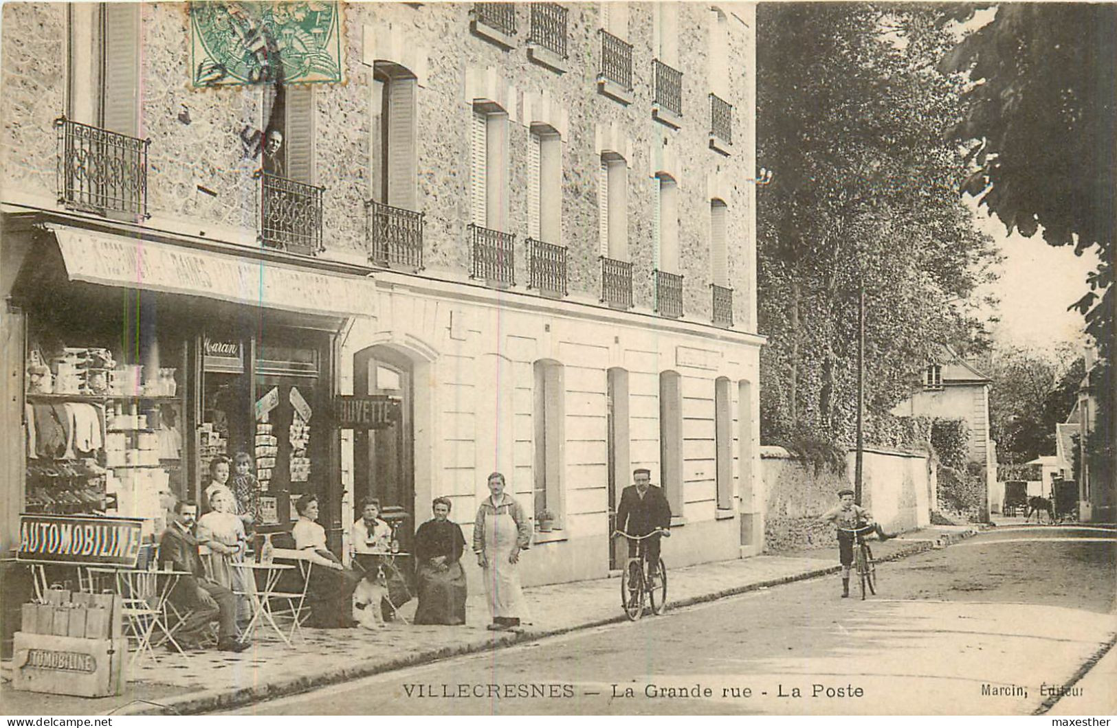 VILLECRESNES La Grande Rue Et La Poste - Villecresnes