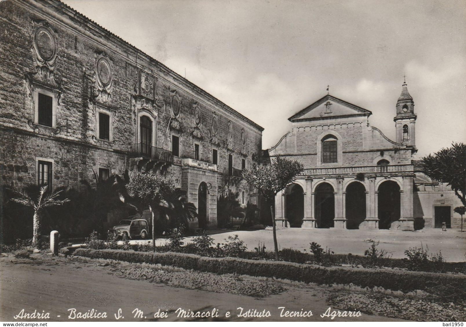 ANDRIA - Basilica S.M.dei Miracoli E Istituto Tecnico Agrario - Andria