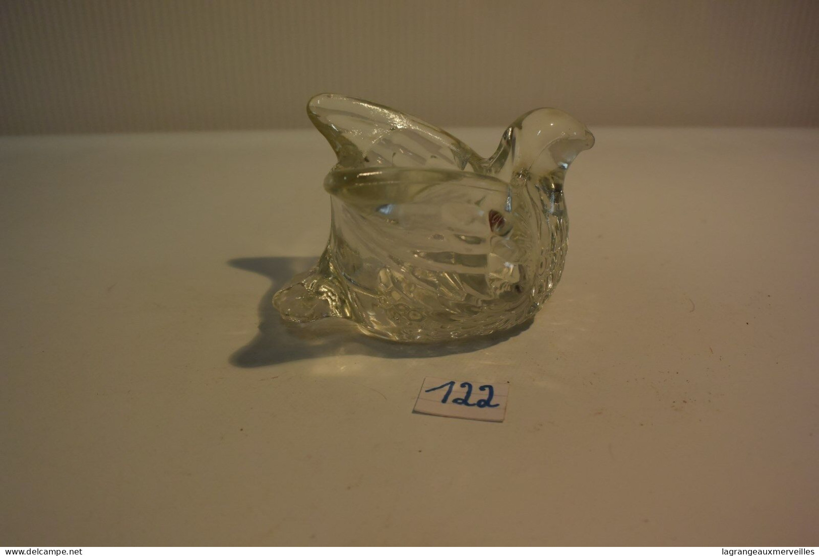 C122 Flacon De Parfum Vintage AVON De Collection Bougeoir En Verre - Miniatures Modernes Vides