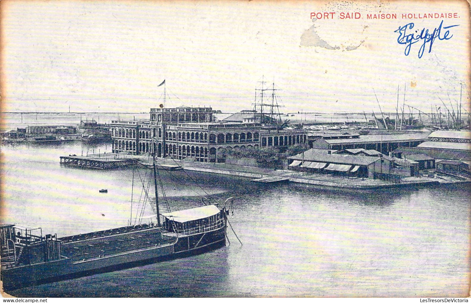 EGYPTE - Port Said - Maison Hollandaise - Carte Postale Ancienne - Autres & Non Classés