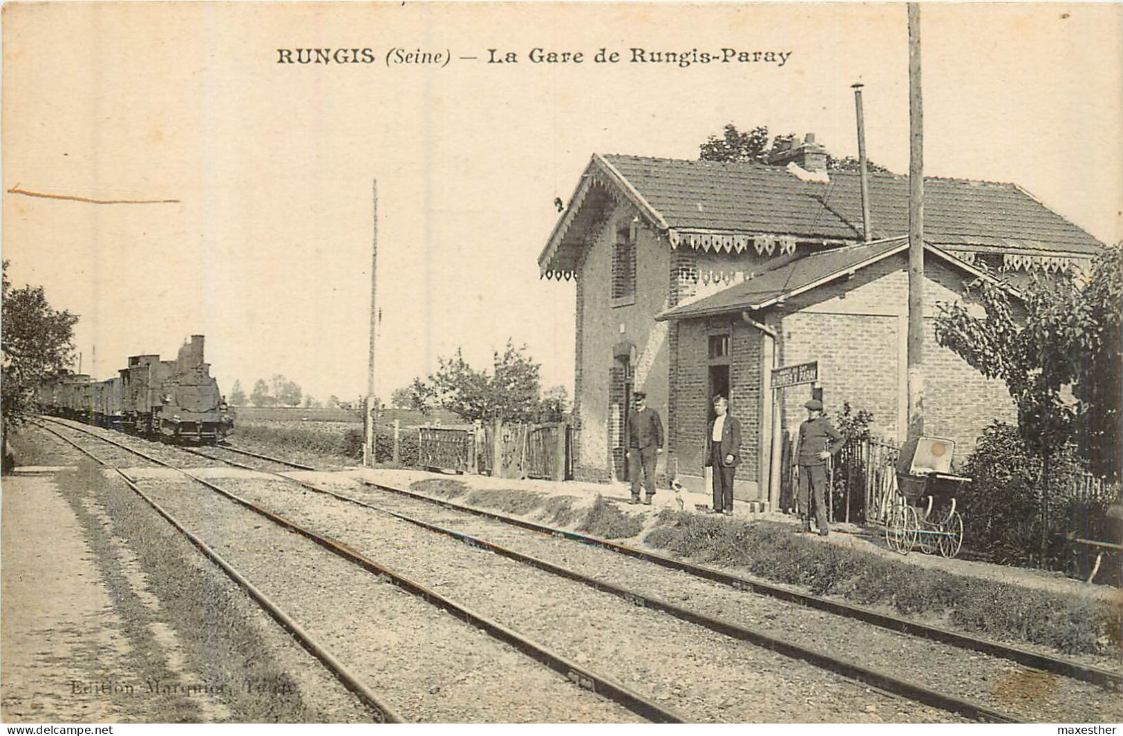 RUNGIS La Gare De Rungis-Paray (train) - Rungis
