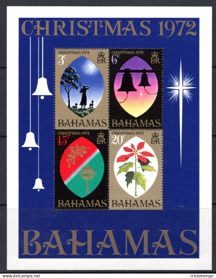 Bahamas 1972 Christmas MS MNH (SG MS391) - 1963-1973 Ministerial Government
