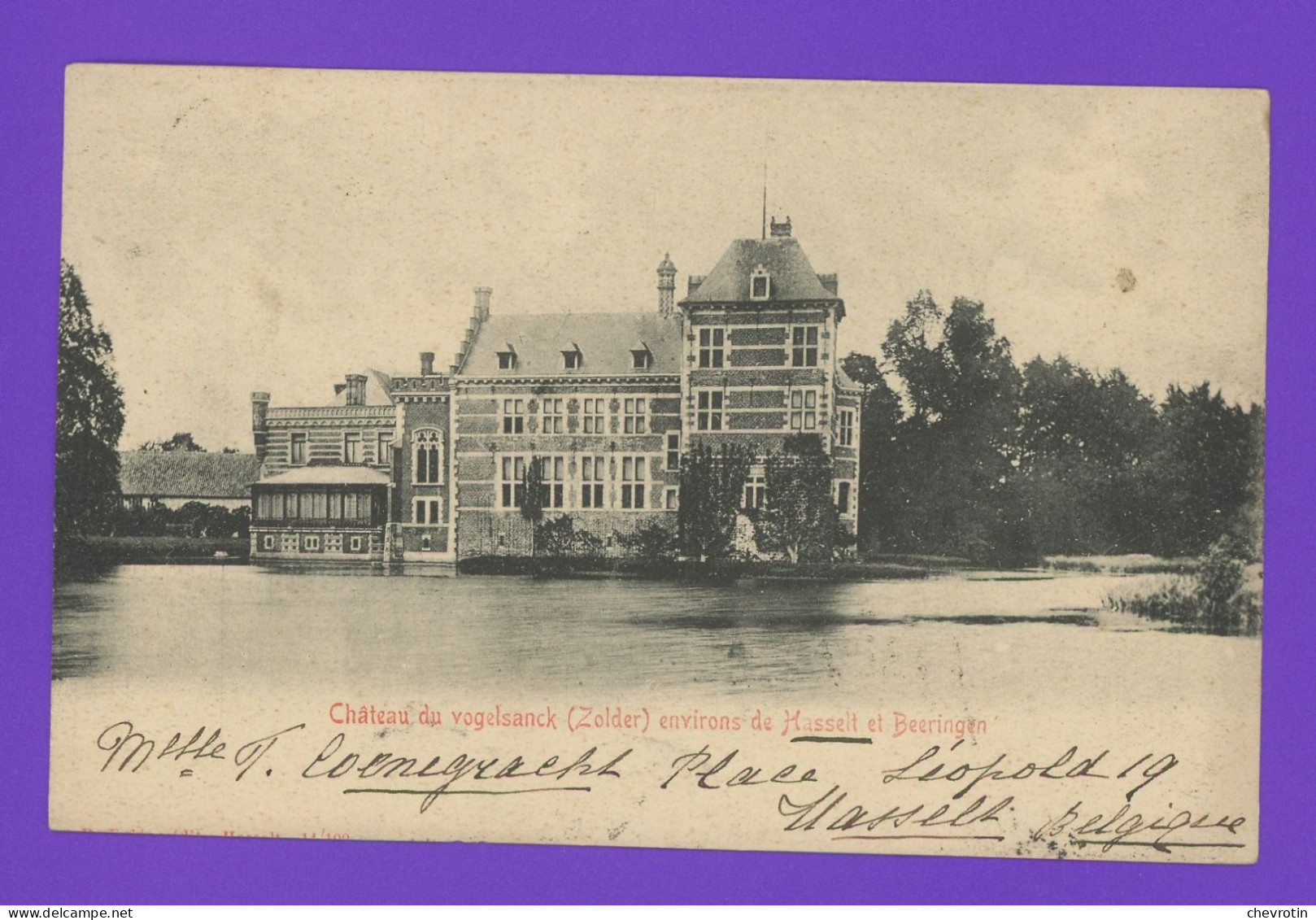 Château Du Vogelsanck (Zolder) Environs De Hasselt Et Beeringen. - Heusden-Zolder