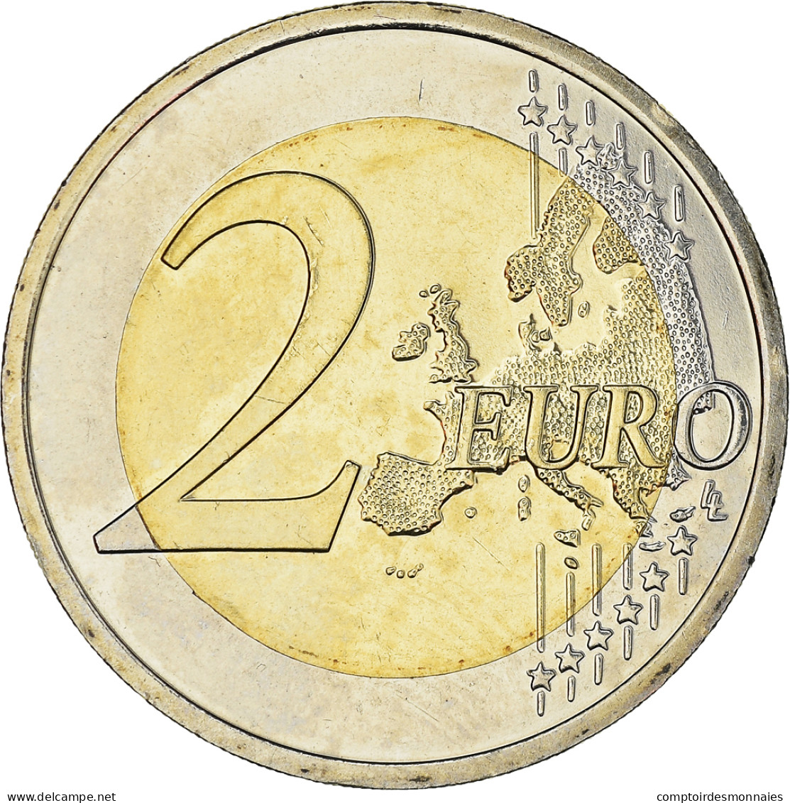 Slovaquie, 2 Euro, 10ème Anniversaire De L Adhesion à L' UE, 2014, Kremnica - Slowakei