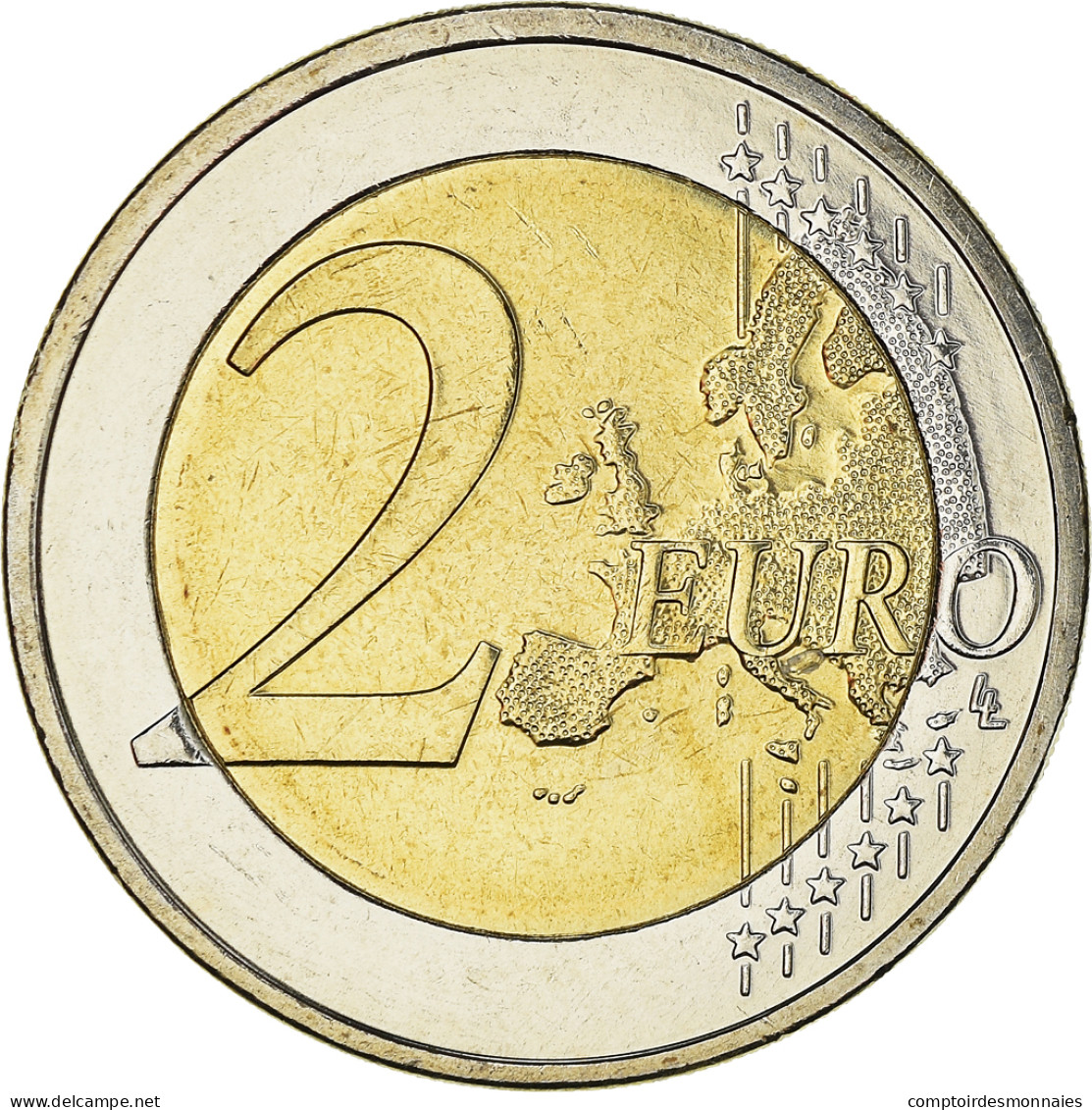 Grèce, 2 Euro, Star, 2014, Athènes, SPL, Bimétallique - Greece
