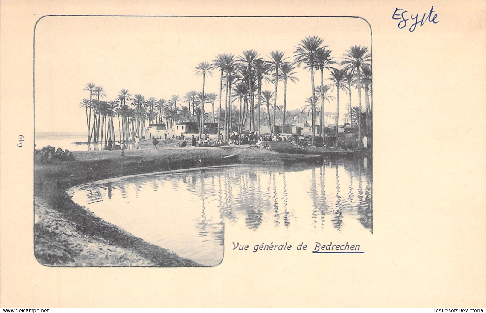 EGYPTE - Vue Generale De Bedrechen - Carte Postale Ancienne - Autres & Non Classés