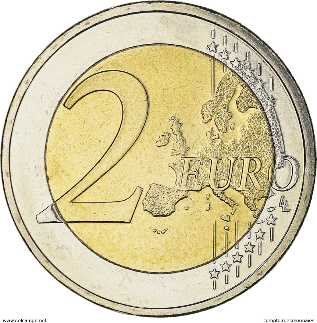 Grèce, 2 Euro, Teotokoupolos, 2014, SPL, Bimétallique - Griekenland