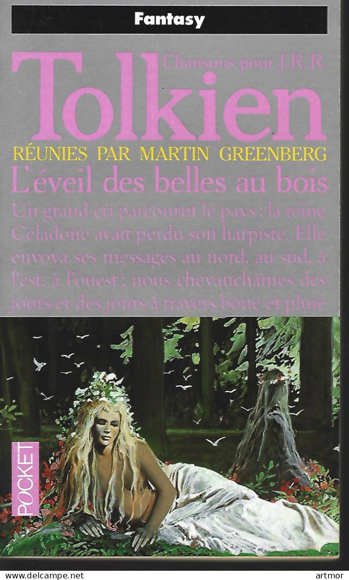 COLLECTIF - CHANSONS POUR TOLKIEN - L'EVEIL DES BELLES AU BOIS - POCKET-  EO 1994 - Presses Pocket