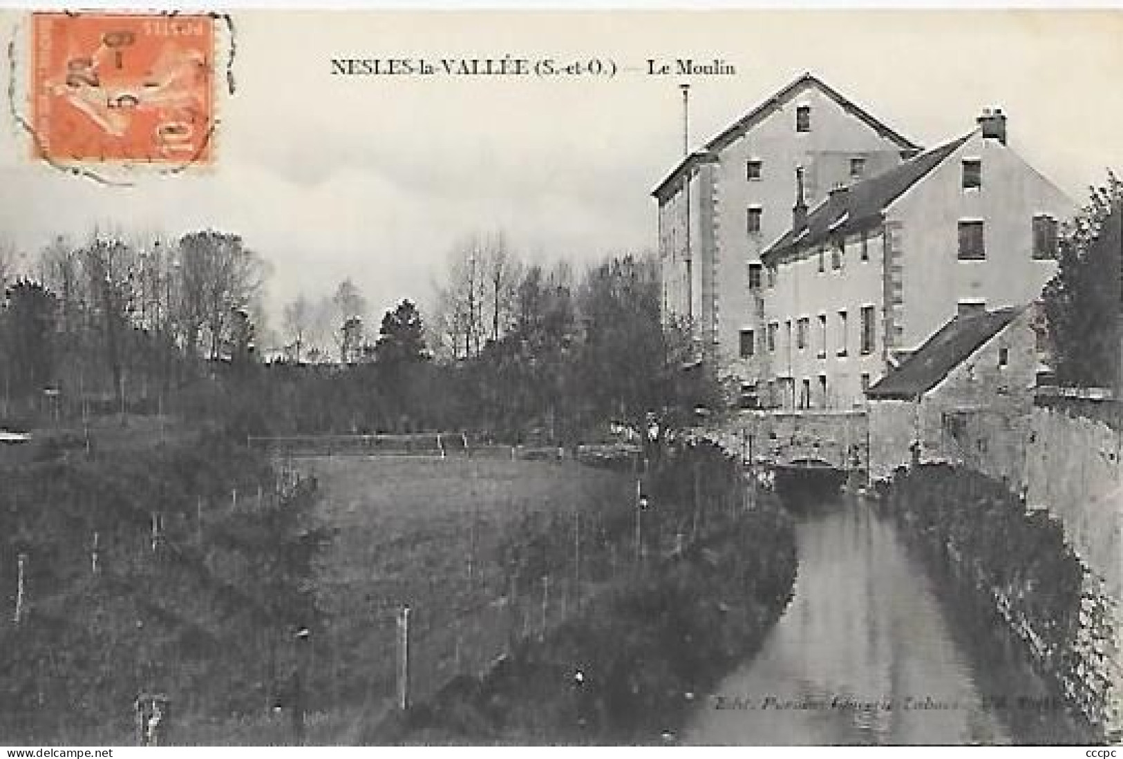 CPA Nesles-La-Vallée Le Moulin - Nesles-la-Vallée