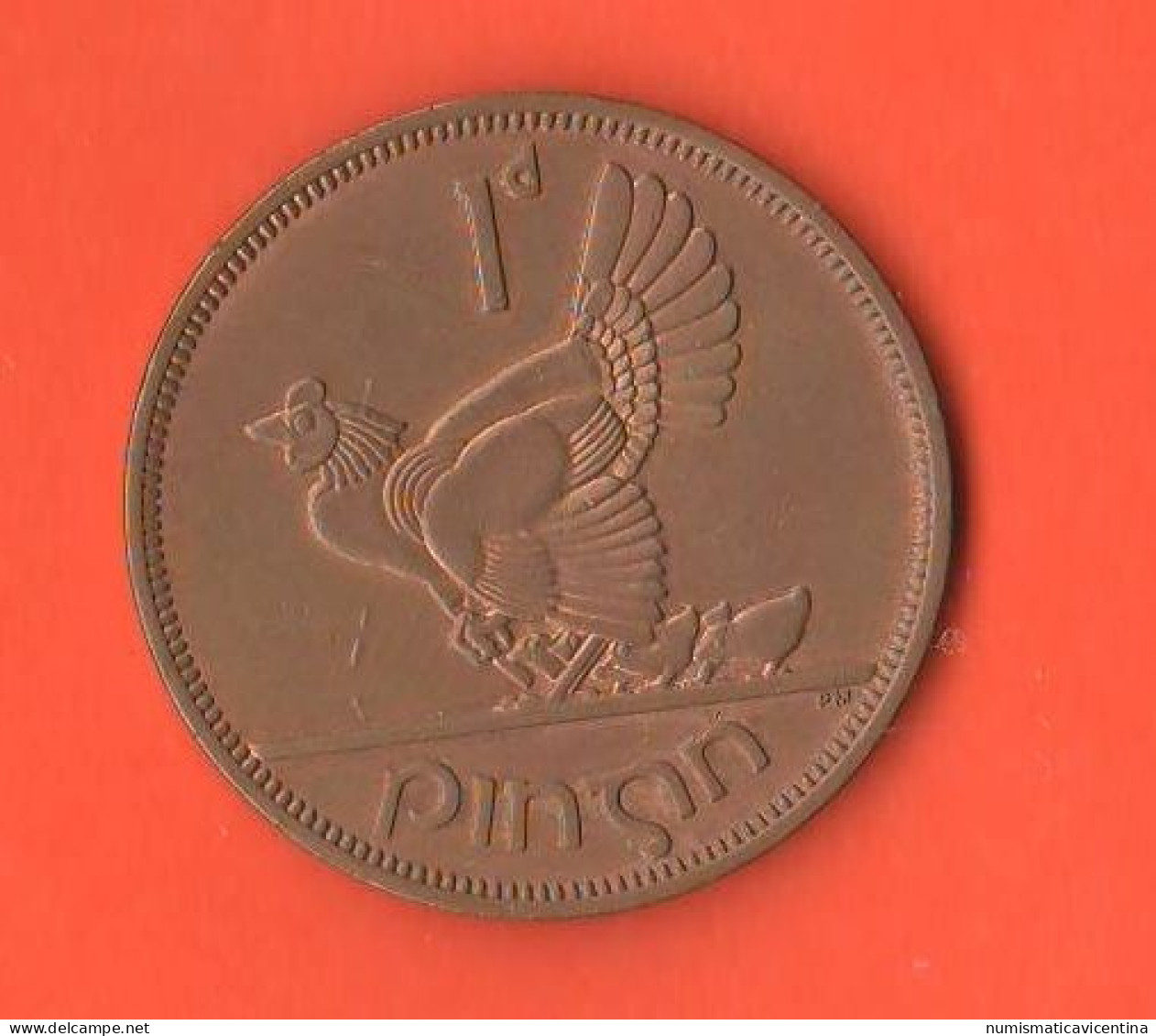 Irlanda 1 Penny 1968 Ireland Eire Bronze Coin - Irland