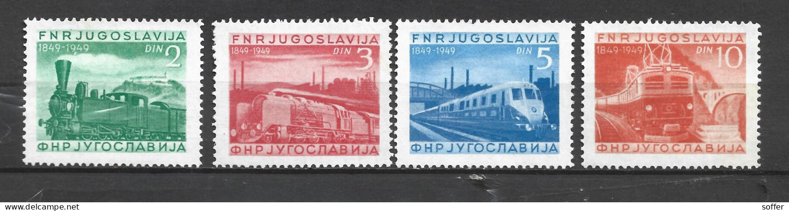 YUGOSLÁVIA - Non Dentelés, épreuves & Variétés