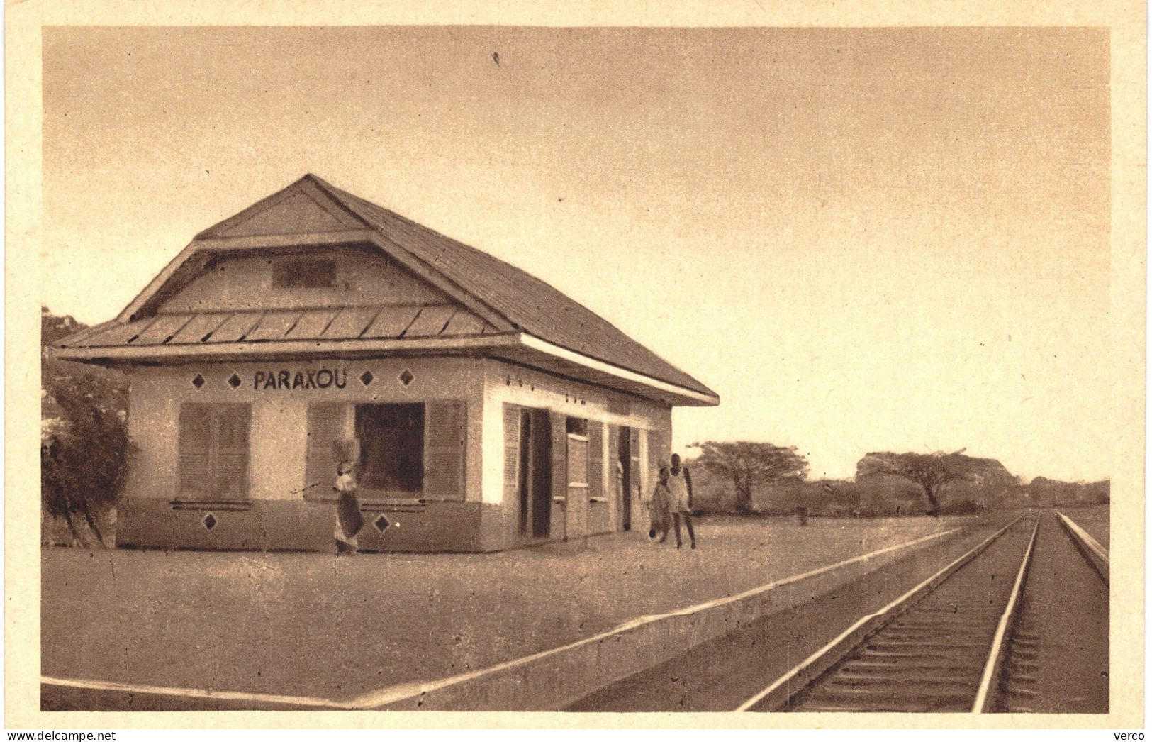 Carte POSTALE Ancienne De PARAKOU - La Gare - Benin