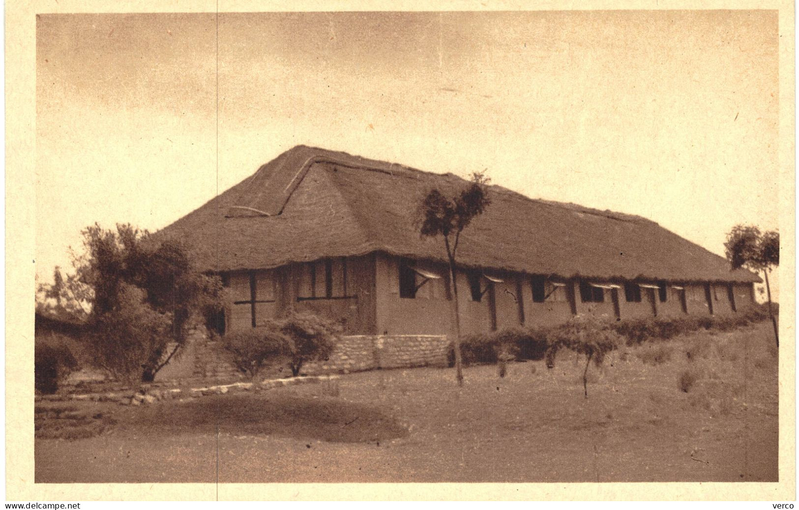 Carte POSTALE Ancienne De  DJOUGOU -  Campement - Benin