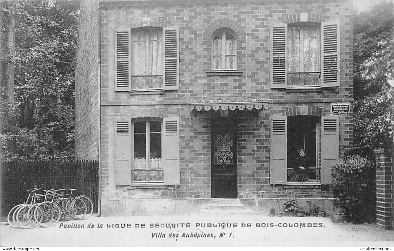 Bois Colombes          92      Pavillon De La Ligue De Sécurité Publique. Villa  Des Aubépines    (voir Scan) - Andere & Zonder Classificatie