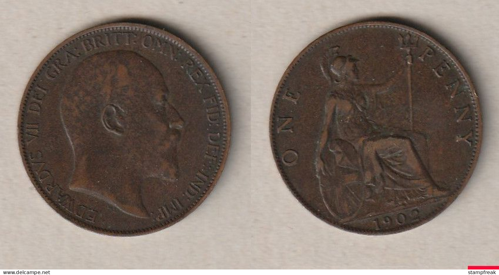 01946) Grossbritannien, 1 Penny 1902, Edward VII - Autres & Non Classés