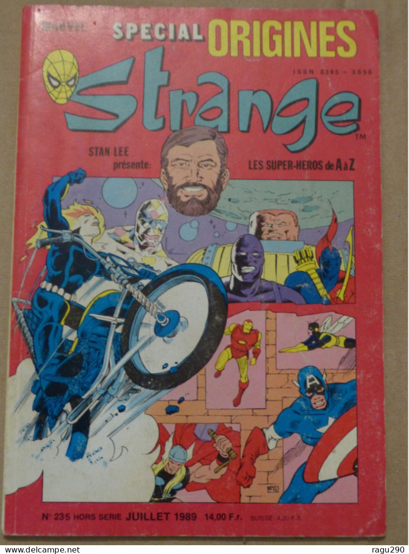 SPECIAL STRANGE ORIGINES  N°  235  Bis - Strange