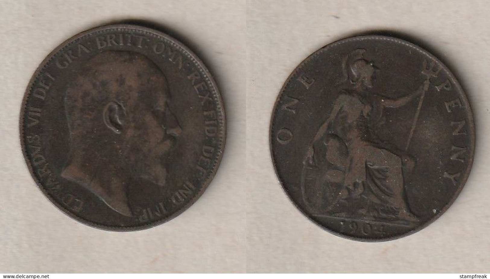 01936) Grossbritannien, 1 Penny 1904, Edward VII - Autres & Non Classés