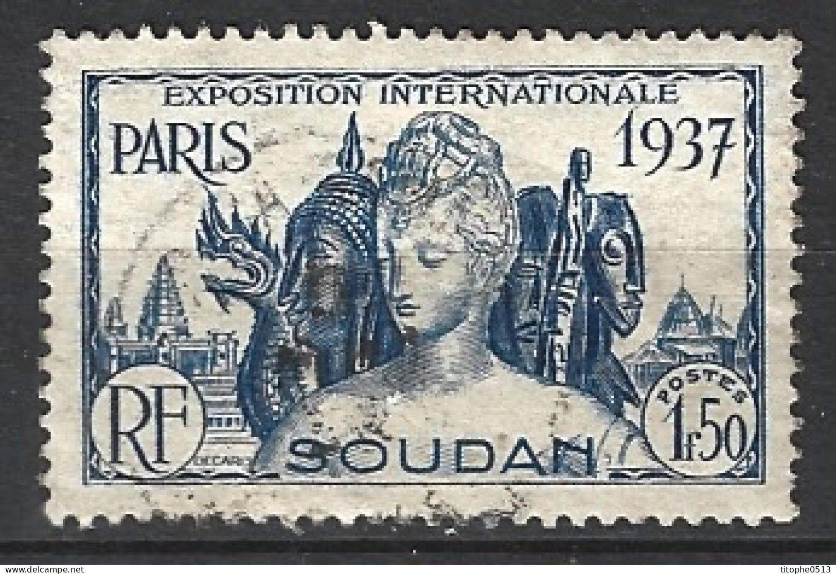 SOUDAN. N°92 Oblitéré De 1931. Exposition Coloniale De Paris. - Usati